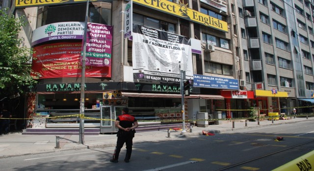 HDP İzmir il binasında silah sesleri: 1 ölü