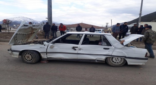 Ispartada trafik kazası: 2 yaralı