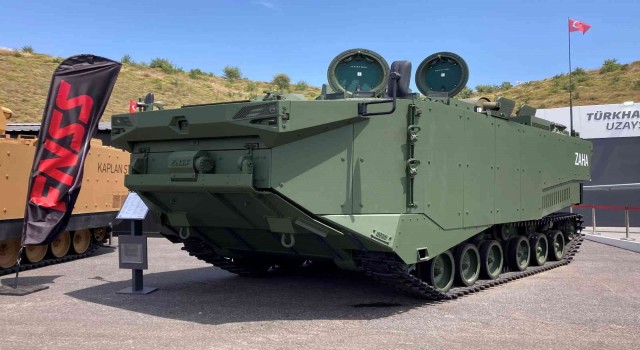 TCG Anadolunun zırhlı amfibi hücum aracı hazır