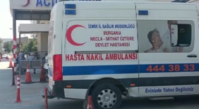 İzmirde garip olay: Hastane önünden ambulans çalındı