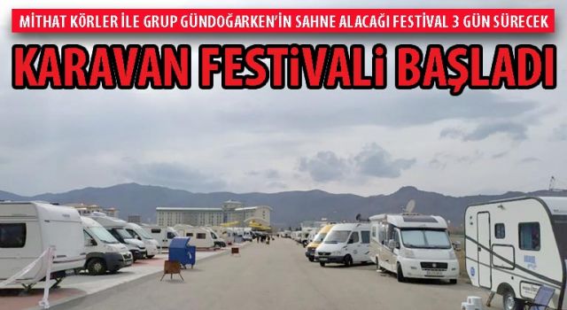 Afyon'da Karavan festivali başladı