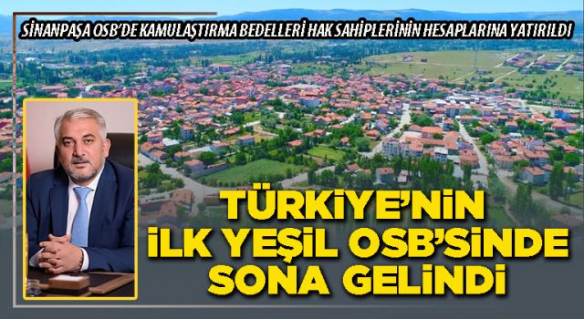Türkiye’nin ilk yeşil OSB’sinde sona gelindi