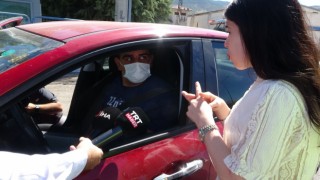 Ispartada polis işitme engelli sürücü ve yolculara kuralları işaret diliyle anlattı