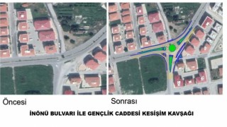 İzmir Büyükşehir Belediyesinden Tireye 3 yeni kavşak projesi