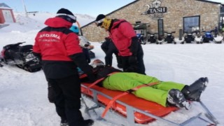 JAK timleri Davraz kayak merkezinde güven veriyor
