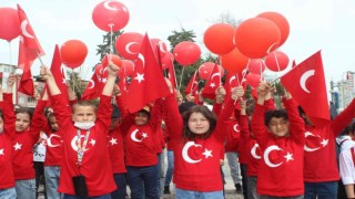 23 Nisan Ulusal Egemenlik ve Çocuk Bayramı Uşakta coşku ile kutlandı