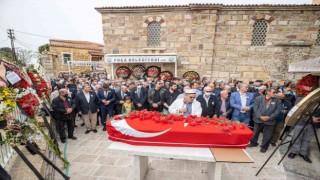 Foça eski Belediye Başkanı Ahmet Nihat Dirime gözyaşlarıyla veda