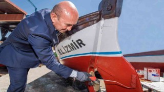 İzmirde tekne bakım malzemeleri desteği sürüyor