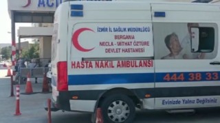 İzmirde garip olay: Hastane önünden ambulans çalındı