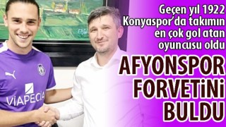 AFYONSPOR FORVETİNİ BULDU