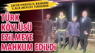 Türk köylüsü ezilmeye mahkum edildi