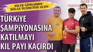 Türkiye Şampiyonasına katılmayı kıl payı kaçırdı