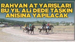 Afyon'da Rahvan at yarışları bu yıl Ali Dede Taşkın anısına yapılacak