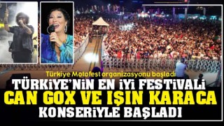 Türkiye’nin en iyi festivali Can Gox ve Işın Karaca konseriyle başladı