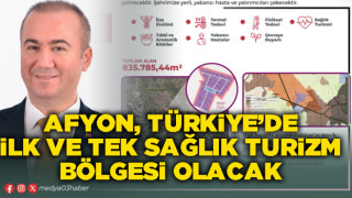 Afyon, Türkiye’de ilk ve tek sağlık turizm bölgesi olacak