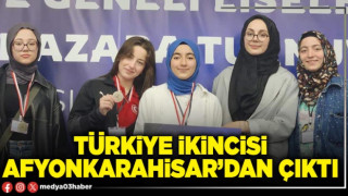 Türkiye ikincisi Afyonkarahisar’dan çıktı